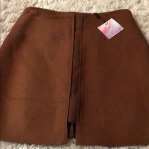 Felt material skirt
